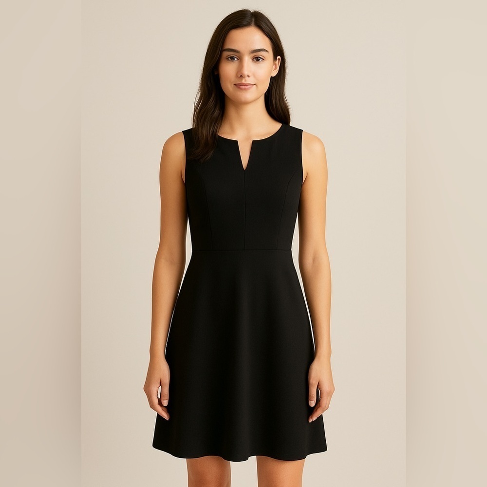 Jessica Black Sleeveless Dress